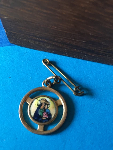 RARE ANCIENNE MÉDAILLE religieuse souvenir du saint sang Bruges #51 EUR