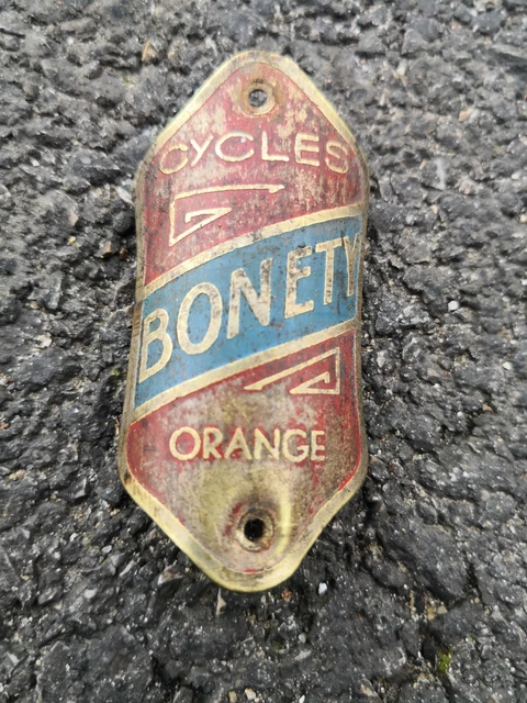 Ancienne Plaque émaillée Vélo Cycles CHIMERE – Superbe état, Fabrication Française, Collection
