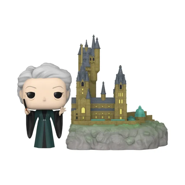 Funko POP! Town: HP Co0th - Minerva McGonagall With Hogwarts - Harry Potter - Co