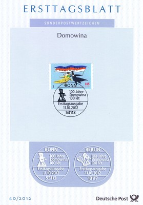 1A! ILA Rfa 2009: Ila 100 Années FDC Le No 2740 Avec Berlinois Sonderstempeln 