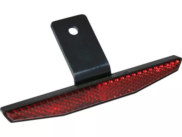 Shin Yo Slim Red Reflector with Square Bracket 5 x 3/4 Inches