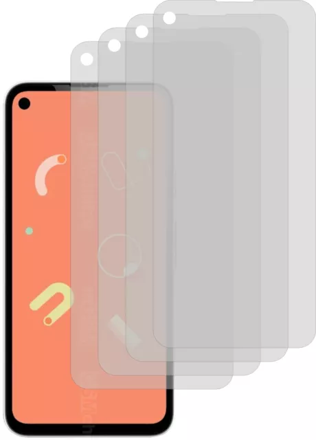 4x TRANSPARENTE LCD Protector Pantalla Protector Pantallas para Google Pixel 4a