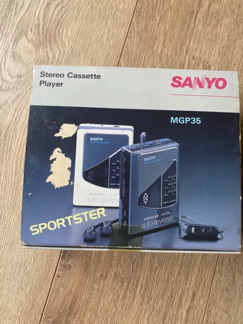 sanyo sportster Stereo cassette player MGP35