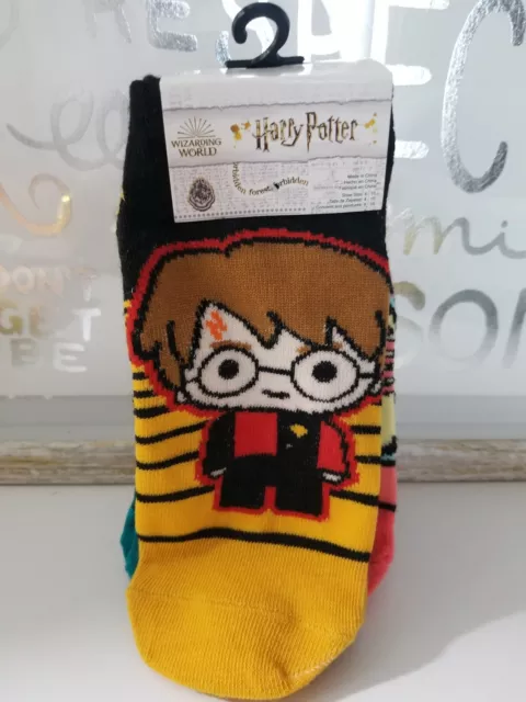 5 Pairs Of Harry Potter No Show Socks  (Shoe Size 4-10)