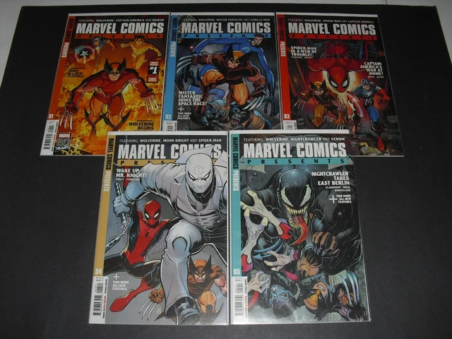 Marvel Comics Presents (2019 series) 1-5 all VF/NM! Wolverine set run 2 3 4 2609