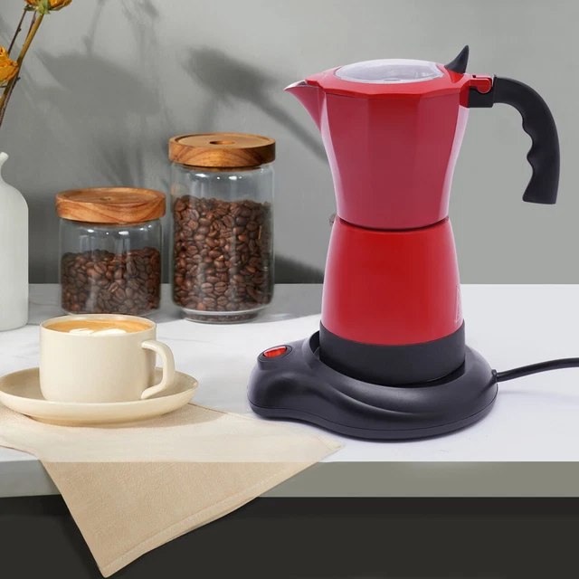 Cafetière Moka 150 Ml Pratique Aluminium Classique Cuisinière Machine À