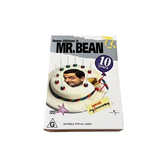MR. BEAN DVD Box Set My Special Anniversary 10 Years 3 Disc Set Region