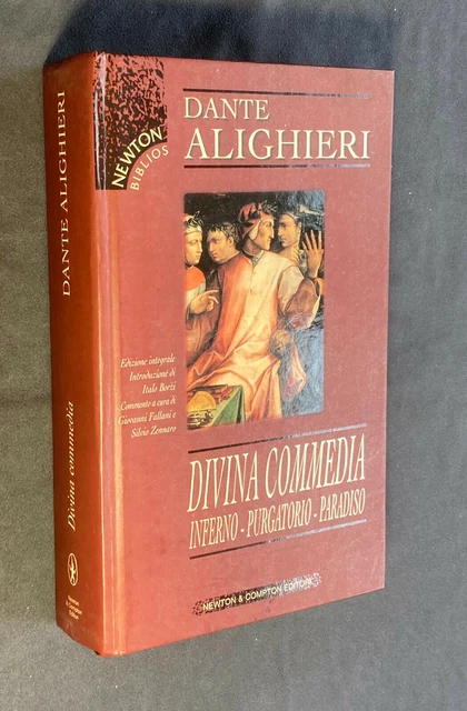 Dante Alighieri DIVINA COMMEDIA Inferno Purgatorio Paradiso edizione integrale
