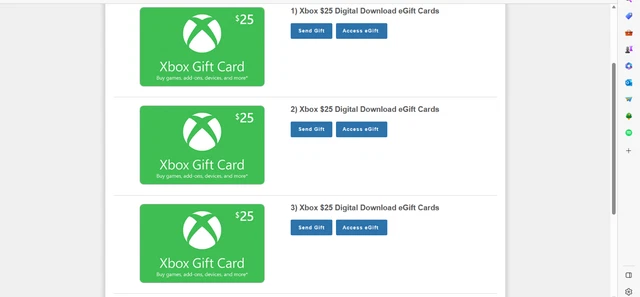$100 Xbox Gift Card