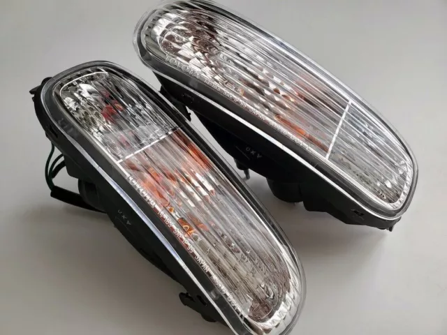 Toyota Supra MK4 JZA80 Genuine Front Bumper Turn Signal Lights Set OEM JDM NEW