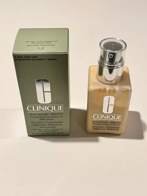 1 Pc Of Clinique Moisturizing Lotion + Pump 4.2 Fl/Oz  *Must Read Description*