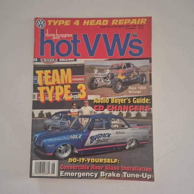 DUNE BUGGIES AND Hot VWs June 1995 do it yourself PicClick CA
