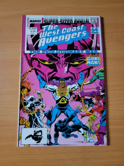 West Coast Avengers Annual #3 Direct Market ~ NEAR MINT NM ~ 1988 Marvel Comic