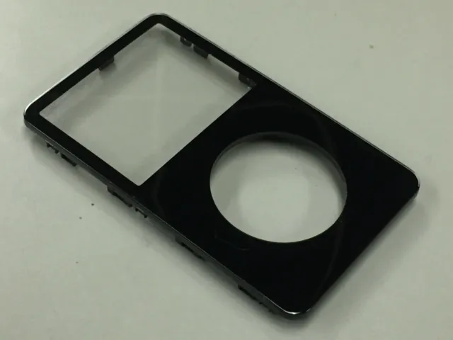 Neuf Noir Avant Plaque Frontale + 30GB Coque Boîtier pour Ipod 5th 5.5 Gén. 2