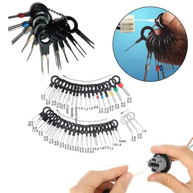 DriSubt Extracteur De Cosses - 18 Pièces - Kit D'outils De Retrait De