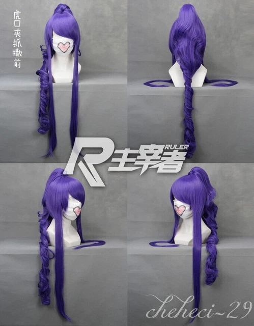 Camui Gakupo Gackpoid long cosply one ponytail full wigs Elegant party design