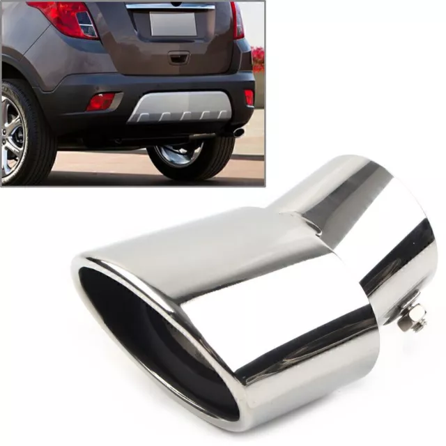 Car Stainless Steel Chrome Rear Exhaust Pipe Tail Muffler Tip For Buick Encore