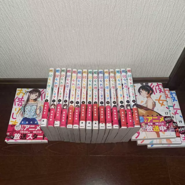 Rent-A-Girlfriend (Kanojo, Okarishimasu) Vol. 1-18 Set – Japanese