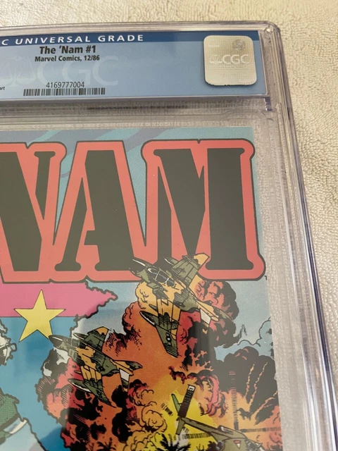 The 'Nam #1 - CGC 9.8 - White Pages  - Marvel Comics 1986 3