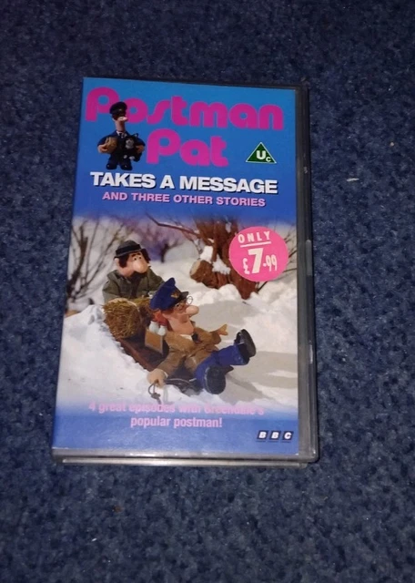 POSTMAN PAT TAKES A Message and Three Other Stories VHS Tape £10.00 ...