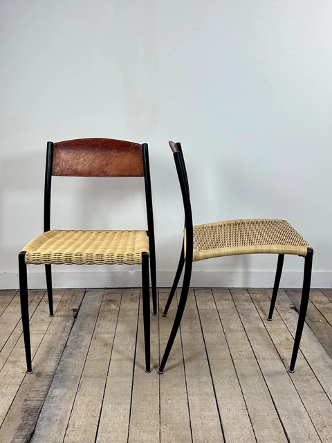 Lot de 8 chaises de salle à manger Holly par Studio Giofra pour Roche Bobois