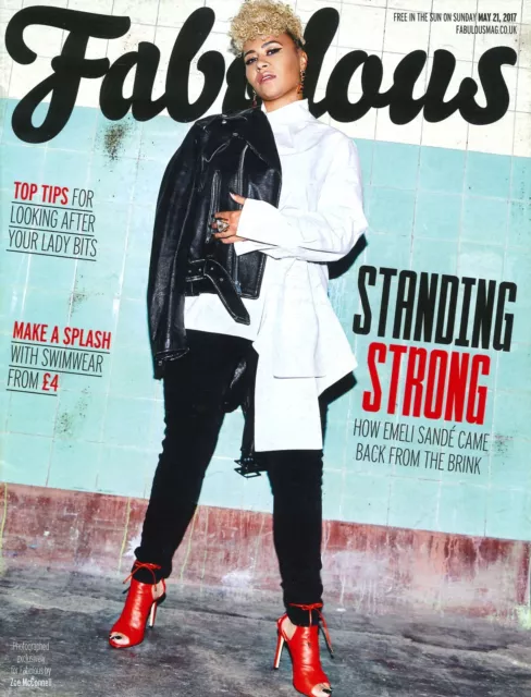 Fabulous Magazin: Emeli Sandé, Megan Hine, Amanda Holden, Mode, 21,5.17