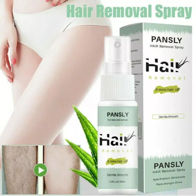 Semi-Permanent Hair Removal Spray Stop Hair Growth Hair Inhibitor Remover Gentle