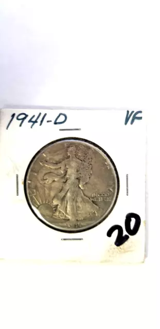 1941-D Walking Liberty Half Dollar