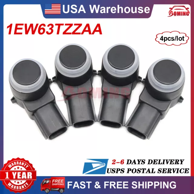 4PCS 1EW63TZZAA Parking Assist PDC Sensor Fit For Dodge Jeep Chrysler 0263003786