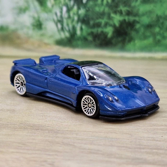 Miniature Motormax 1/24 – Pagani Zonda C12 S Bleu, Voiture Diecast De Collection (occasion)