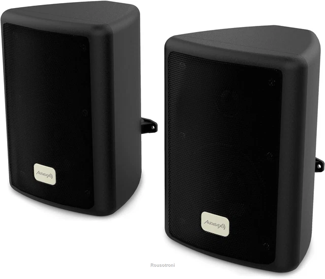 Diffusori Passivi Da Scaffale Audibax Piccolo PR-52 - Coppia Stereo 2 Vie, 100W, Bass Reflex, Per HiFi E Home Theater