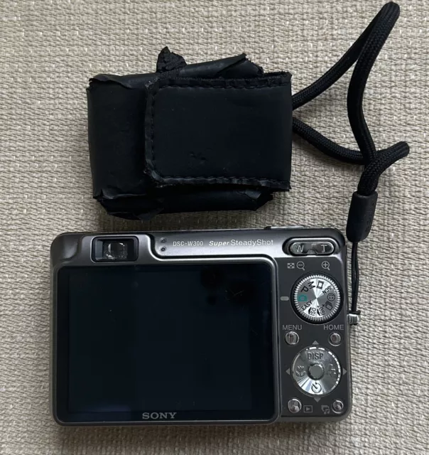 Sony Cybershot dsc-W300 camera with accessories