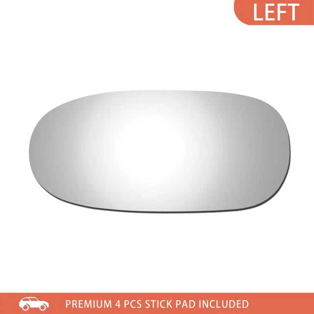 Vetro Specchietto Retrovisore Riscaldato Per Peugeot 108 / Citroen C1 / Aygo (2014-2020) - Lato Sinistro - Bianco