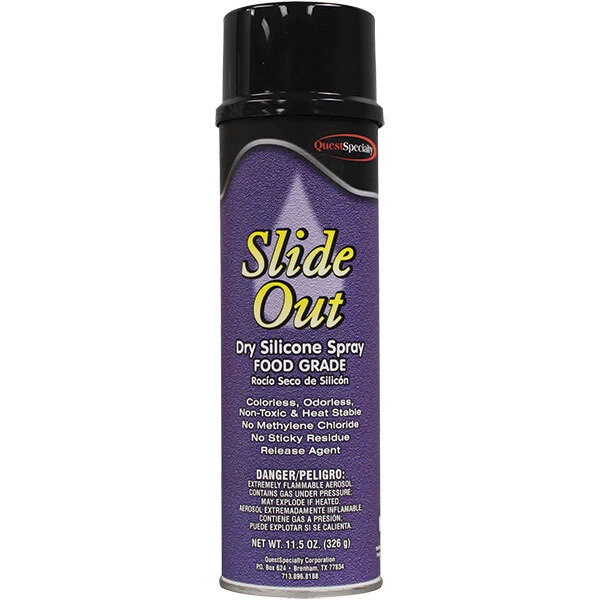 Spray de silicona seca deslizante QuestSpecialty (grado alimenticio) QuestVapco 538001