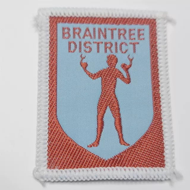 Braintree District Scout Patch Badge Scouting ED15/16