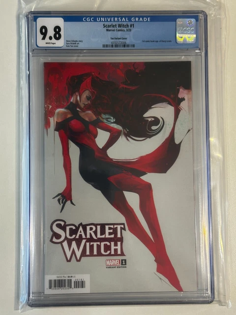 🪄Scarlet Witch #1 Comic🪄CGC 9.8 MINT🪄Ivan Tao Variant🪄FREE SHIPPING