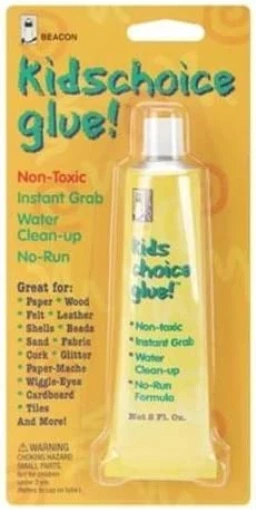 Adhesivos Beacon Kids Choice pegamento, se seca transparente, 59 ml