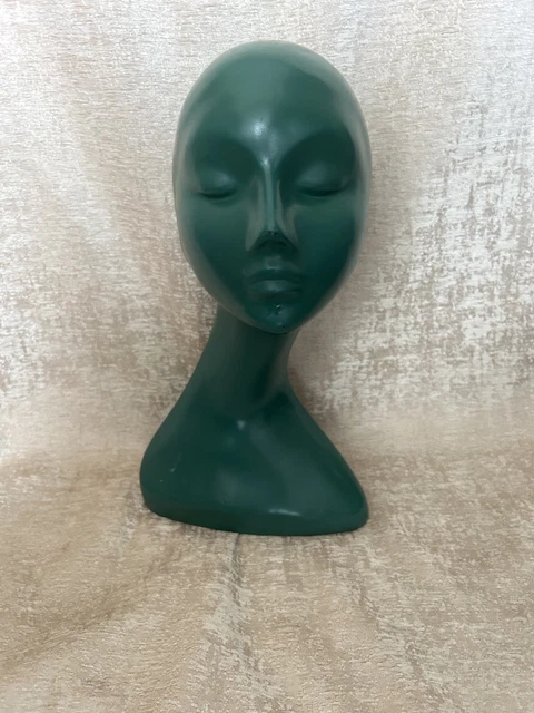 VINTAGE SEBA MADE in England Plastic Mannequin Head Shop Display ...
