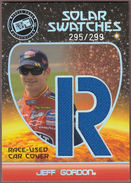 2009 Eclipse JEFF GORDON Solar Swatches Car Cover SSJG3; SN# 295/299 WOW!