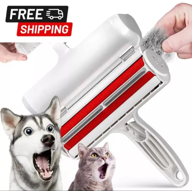 Chomchom Pet Hair Remover Roller Reusable Cat Dog Hair & Fur Remover Lint Brush