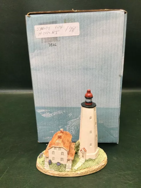 Harbour Lights Lighthouse Sandy Hook New Jersey #104 ~ Original Box