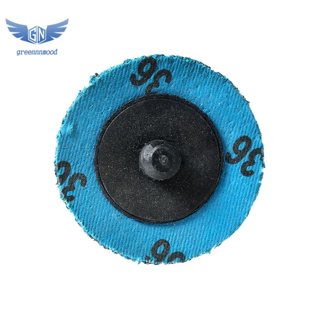 36 Grit Zirconia Roll Lock Die Grinder Sanding Grinding Disc Quick Change 2inch