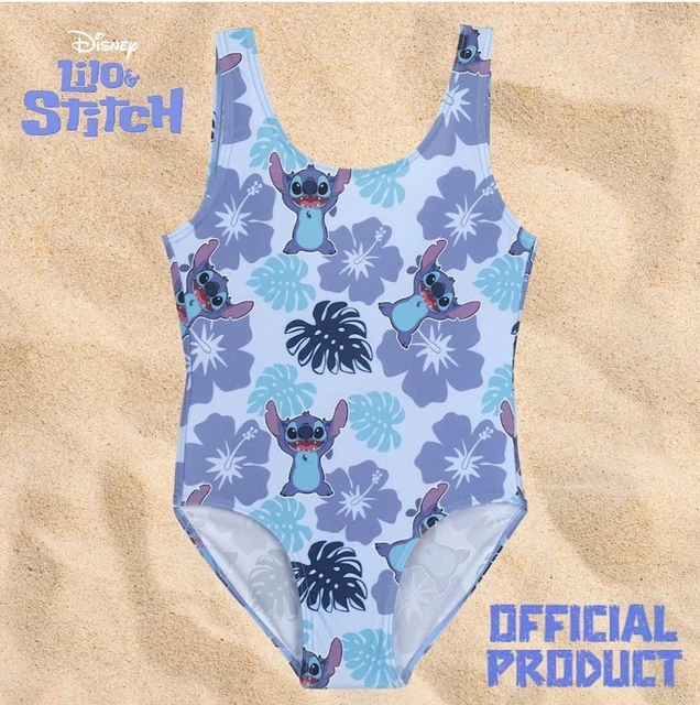 Costume Da Bagno ©Disney Stitch Bambina 3 / 4 Anni INTERO
