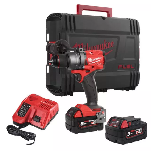 Taladro de impacto 18V FUEL (2x5.0 Ah) M18 FPD3-502X en HD Box - MILWAUKEE 49