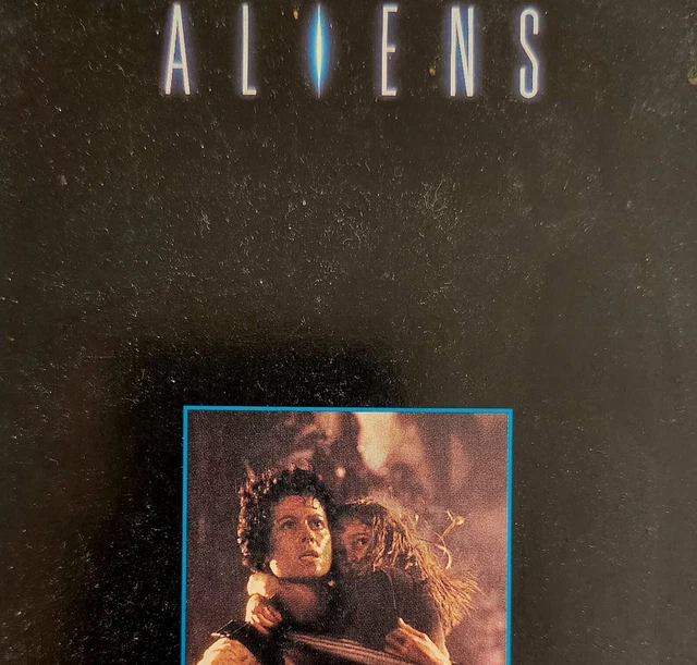 ALIENS SCI-FI HORROR VHS 1992 Sigourney Weaver Vintage James Cameron ...