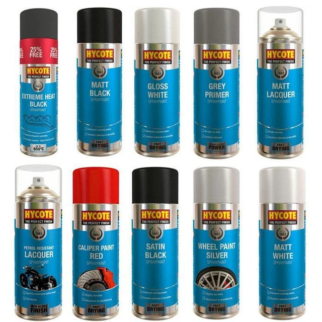 HYCOTE SPRAY PAINT Aerosol Auto Car Lacquer Primer Wood Metal Fast