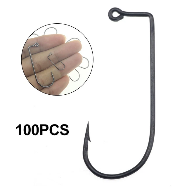Robuste Haken Stachelhaken kohlenstoffreicher Stahl silberfarbener Tackle verkeh