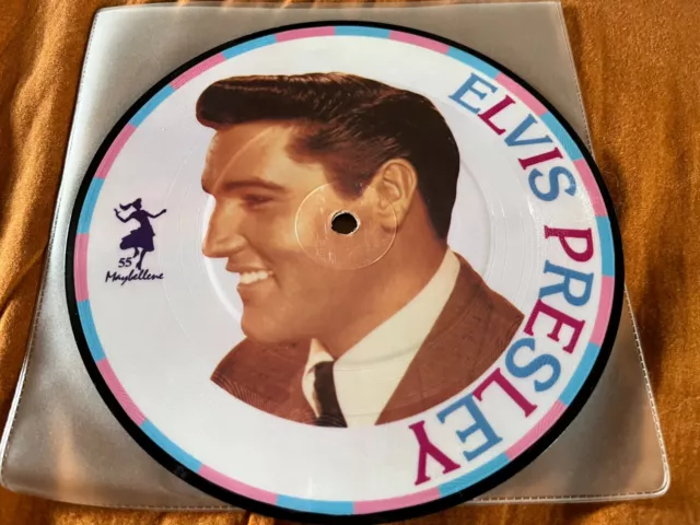 Elvis Presley ‎– Love Me Tender / Anyway You Want Me 7" Picture Disc