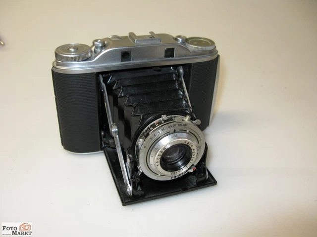 Agfa Isolette III 6x6 Klappkamera Objektiv Apotar 1:4,5/85 mm Entfernungsmesser