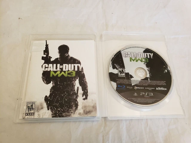 CALL OF DUTY: Modern Warfare 3 Sony PlayStation 3, PS3 2011 CIB avec ...